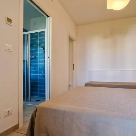 Modern Flat With A Fenced Garden And Fireplace * Bibione
